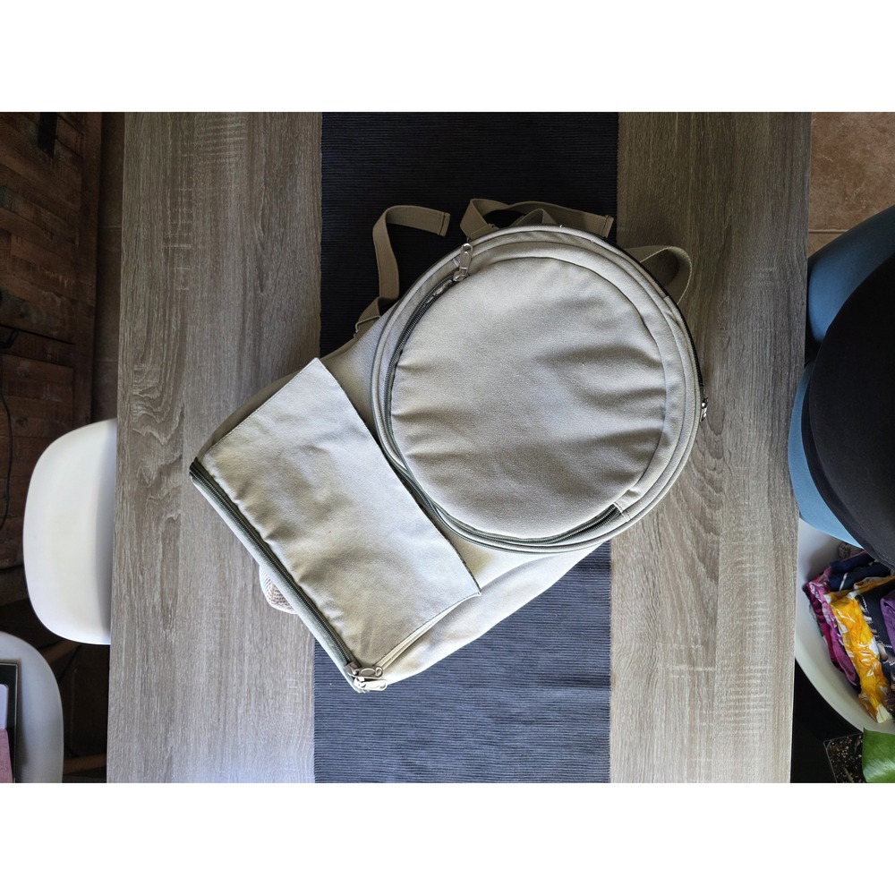 Sagaform Canvas Insulated Backpack Cooler Bag